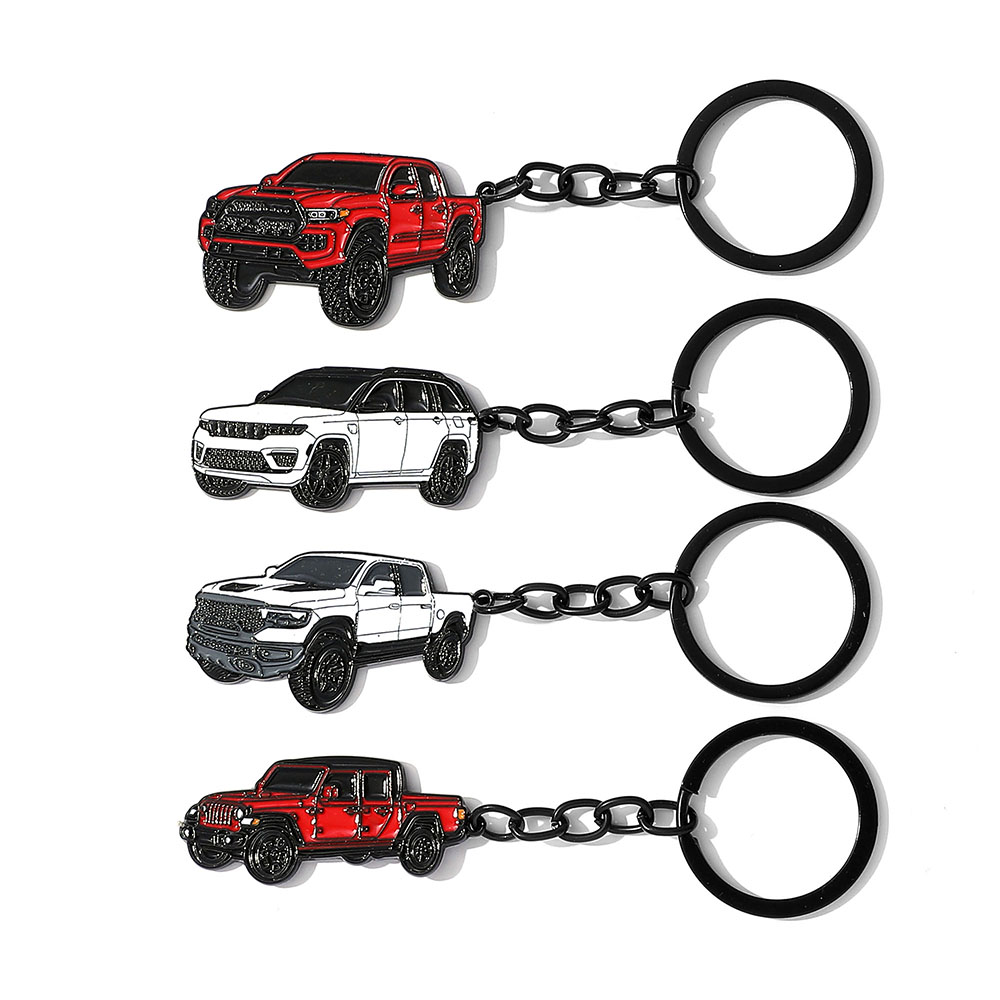 Car Accessories Decoration - Chaveiro de Metal Estilo Tacoma em