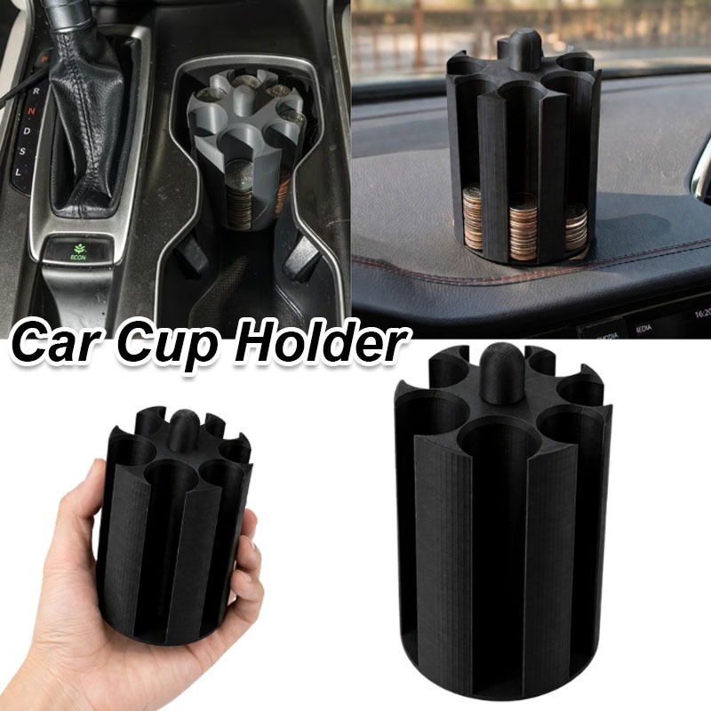 Car Accessories List - Organizador de moedas para porta-copos de
