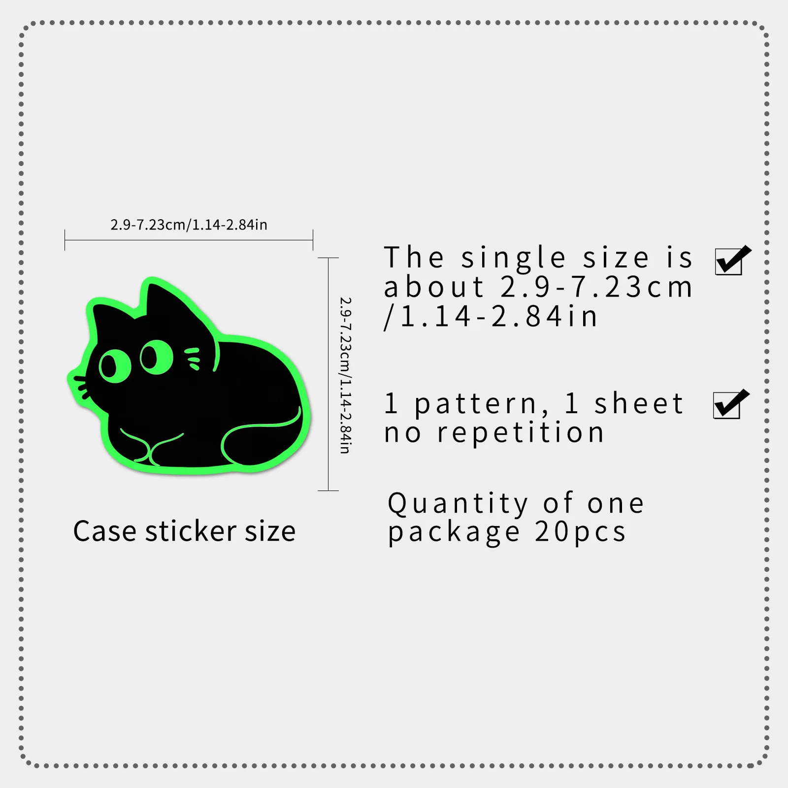 20 Adesivos de Gato Preto que  - Car Accessories List avaliação e preço