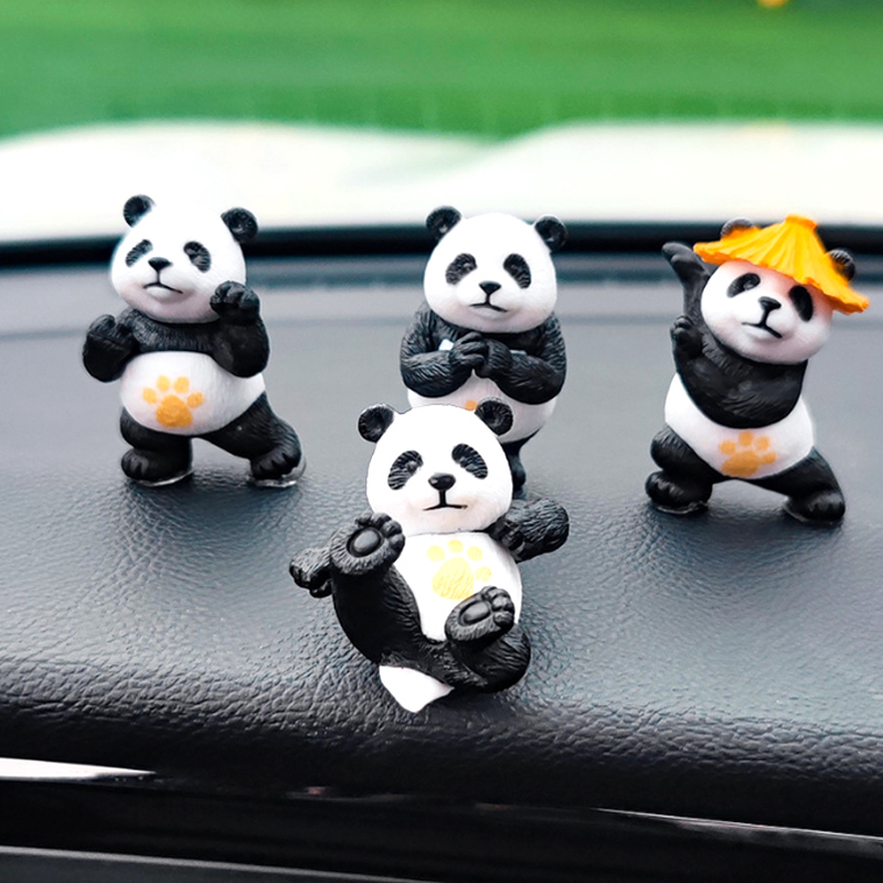 Novo bonito panda design carro - Car Accessories Xmas avaliação e preço
