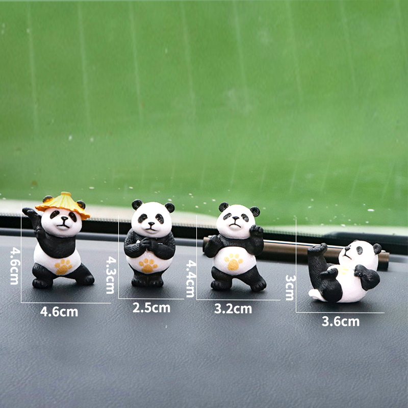 Novo bonito panda design carro - Car Accessories Xmas avaliação e preço