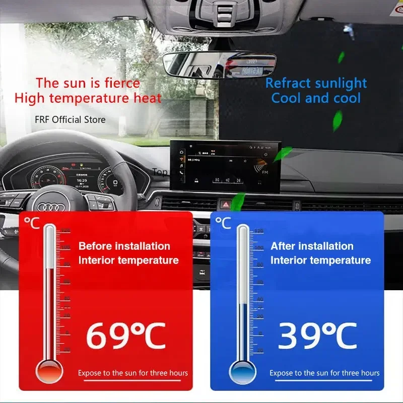 Guarda-sol de cobertura comple - Car Accessories Xmas avaliação e preço