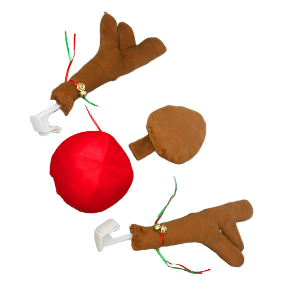 4 peças de decoração de renas  - Car Accessories Xmas avaliação e preço