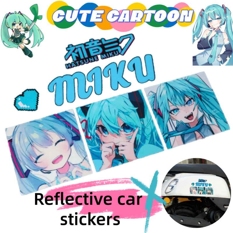 Novos Adesivos Refletivos Cria - Car Accessories Sticker avaliação e preço