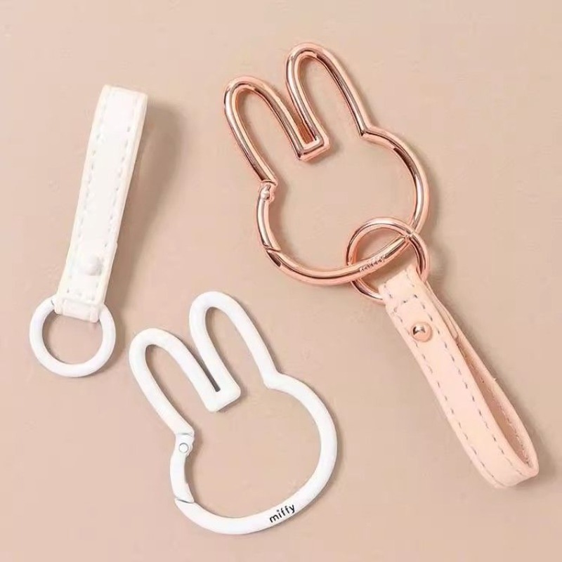 Miffy chaveiro kawaii dos dese - Car Accessories Xmas avaliação e preço