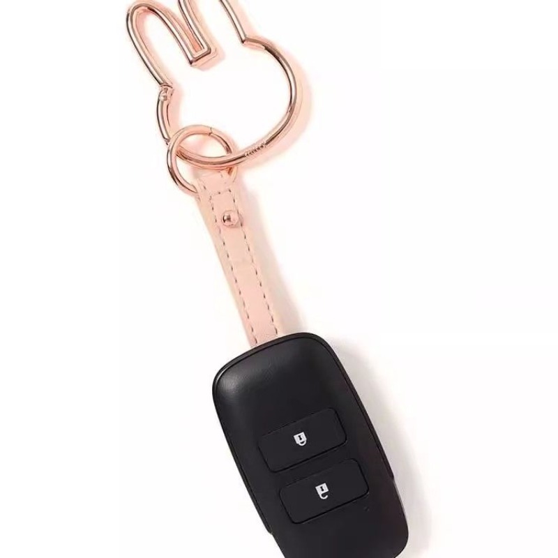 Miffy chaveiro kawaii dos dese - Car Accessories Xmas avaliação e preço