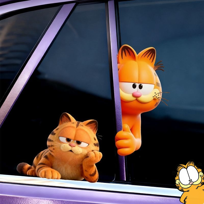 Adesivos de Carro Garfield Ani - Car Accessories Sticker avaliação e preço