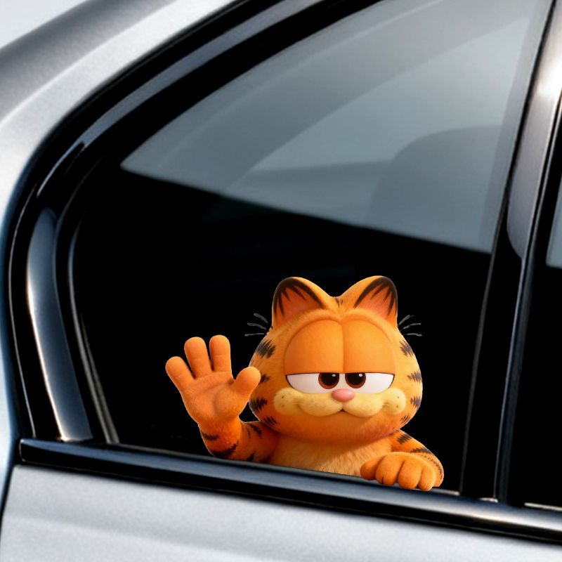 Adesivos de Carro Garfield Ani - Car Accessories Sticker avaliação e preço