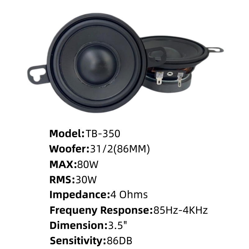 Alto-falantes para Carro 1 Par - Car Accessories Sound System avaliação e preço