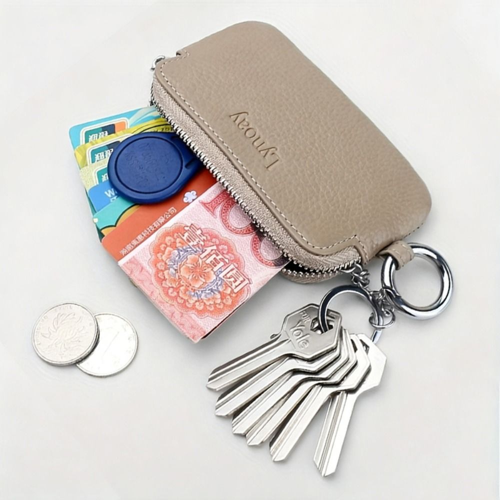 Porta-Chaves Portátil em Couro - Car Accessories List avaliação e preço