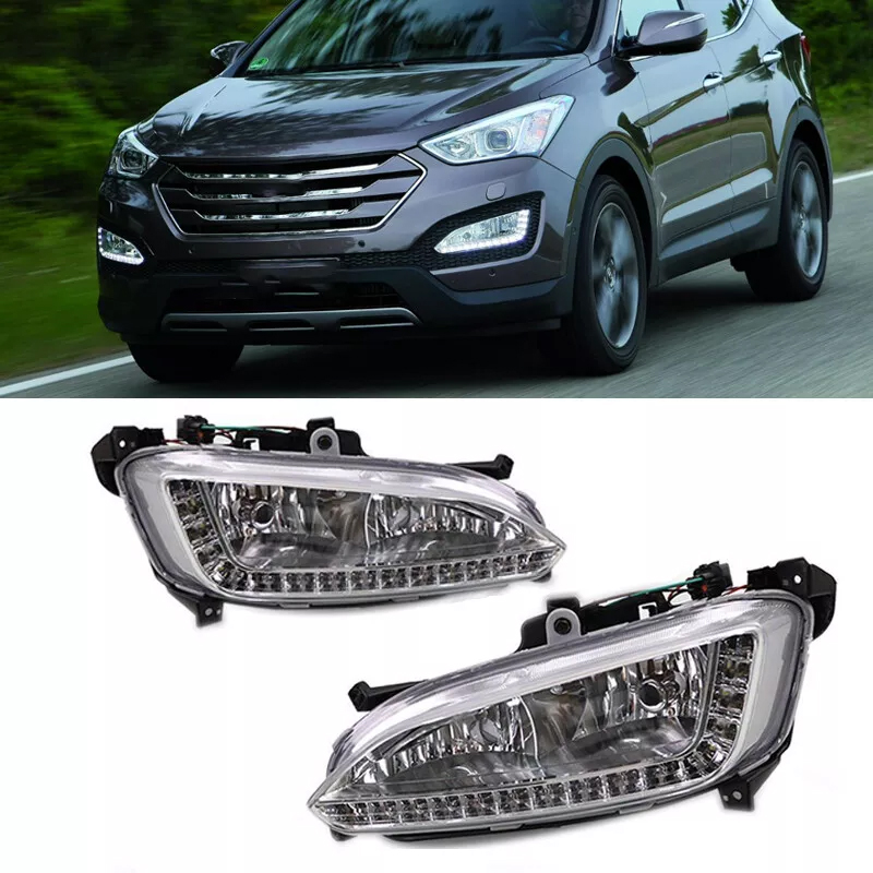 Farol de automóvel led drl luz - Car Accessories Xmas avaliação e preço